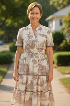 Eliza | Classic Toile Maxi