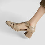 Marguerite™ | T-Strap Block Heels