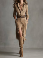 Marvella | Sleek Midi Dress