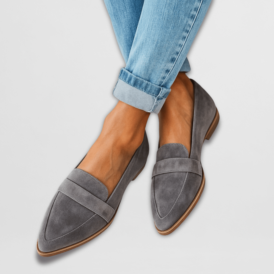 Helen™ | Soft Suede Loafers