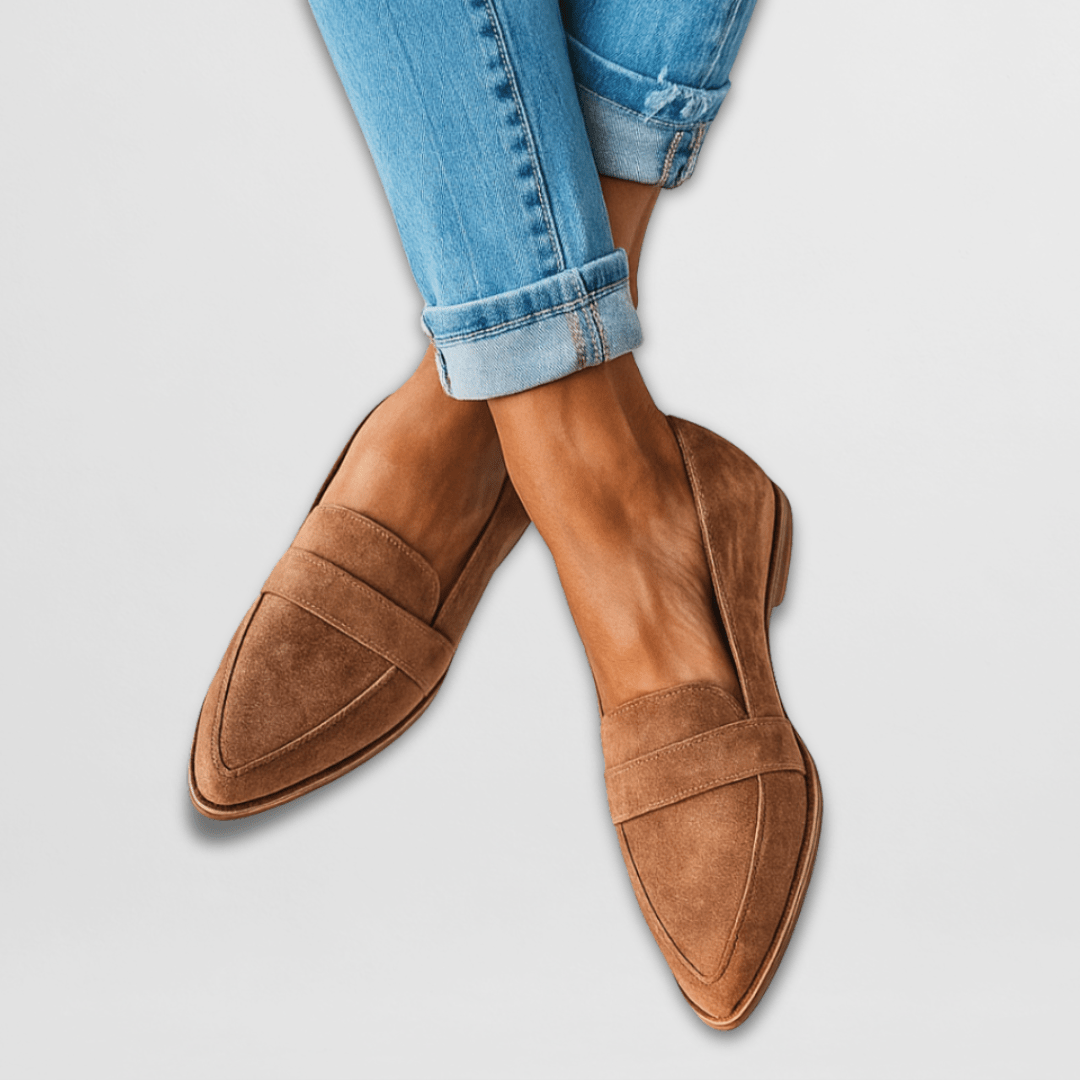 Helen™ | Soft Suede Loafers