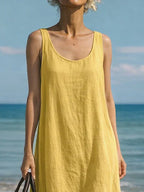 Agnes | Sleeveless Midi Dress