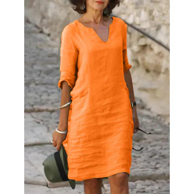 Evelien | Relaxed Midi Dress