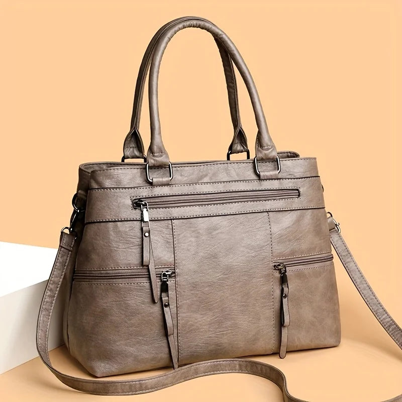 The Eleanor Leather Tote Bag