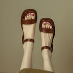 LINDY | ELEGANT LEATHER SANDALS