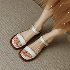 LINDY | ELEGANT LEATHER SANDALS