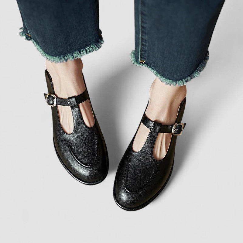 Frances™ | Mary Jane Low Heel Shoes