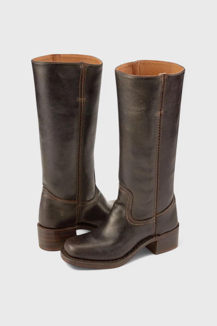 Ella™ | Leather Knee-High Boots