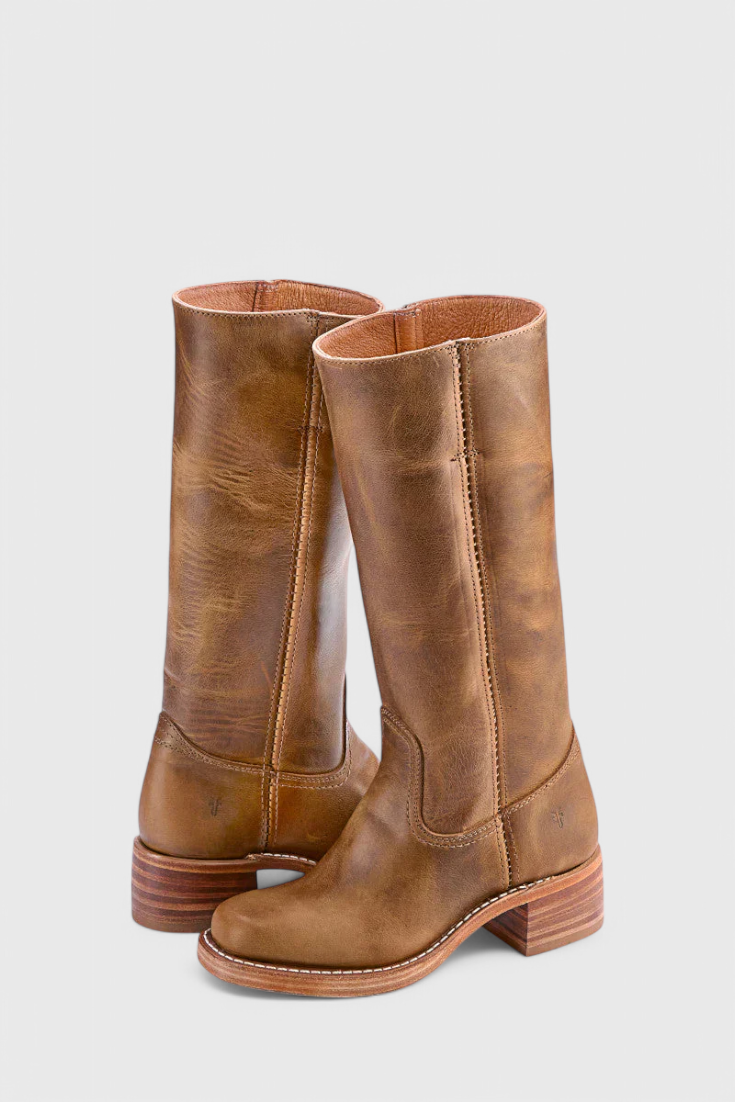 Ella™ | Leather Knee-High Boots