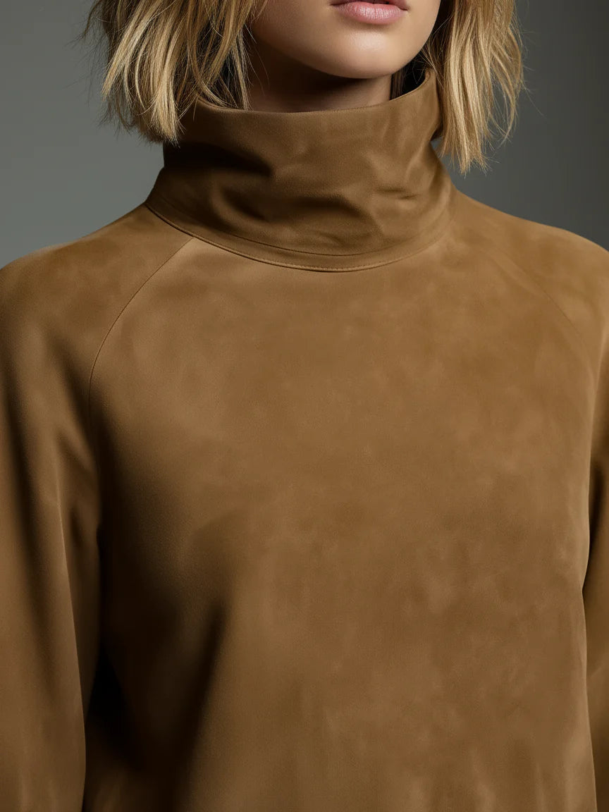 Briony | Turtleneck Mini Dress