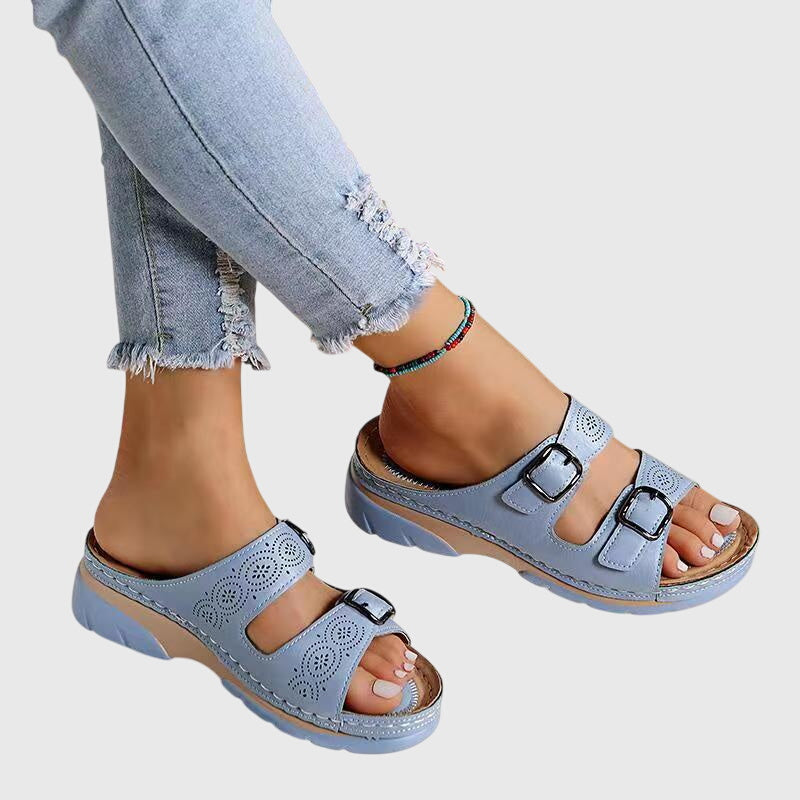 Diora™ | Leather Sandals