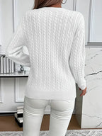 Evelyn | Cable Knit Sweater