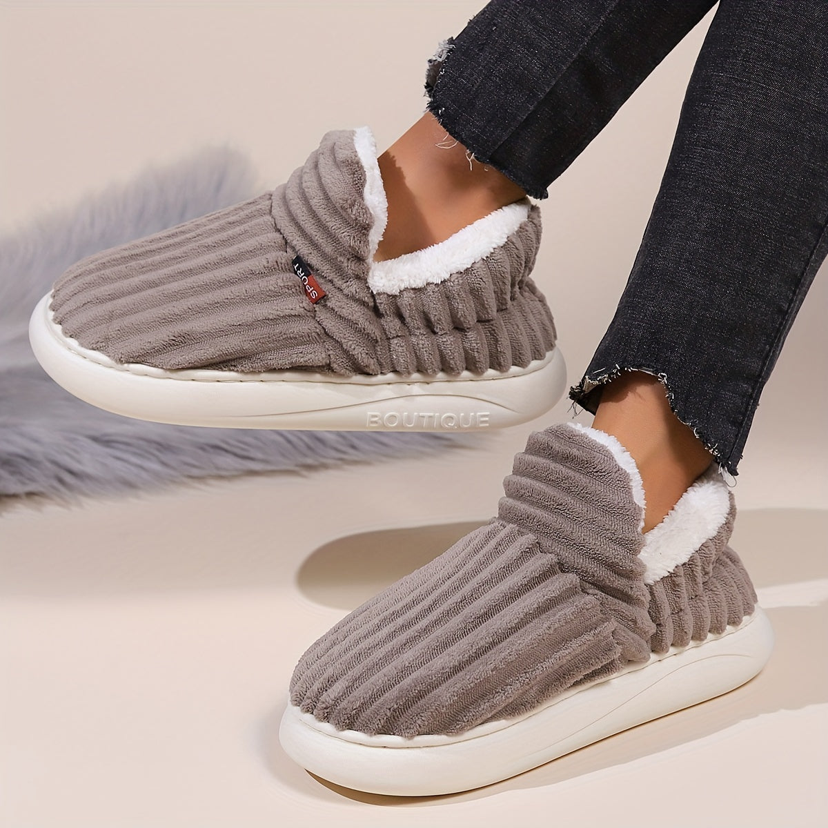 CozyStep™ | Ultra-Soft Anti-Slip Winter Home Slippers
