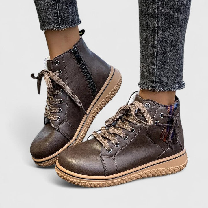 Lena | Comfort High-Cut Sneakers